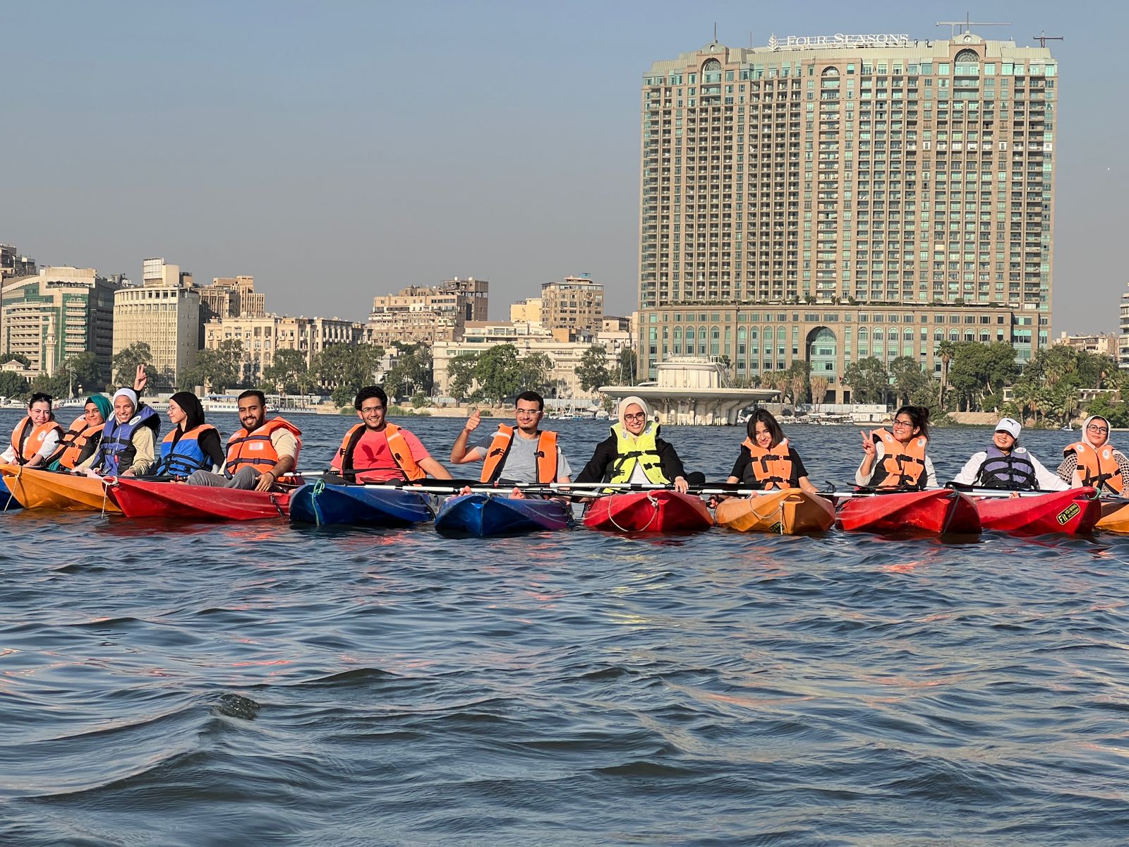 Kayaking Zamalek